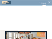 Tablet Screenshot of parkhillapts.com
